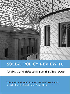 cover image of Analysis and Debate in Social Policy, 2006